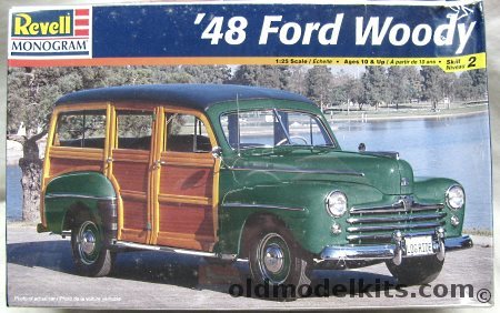 Revell 1/25 1948 Ford Woody Station Wagon, 85-2540 plastic model kit